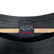 Load image into Gallery viewer, Paul and Shark Grey Short Sleeved Logo T-Shirt - Double Extra Large (XXL) PTP 24"