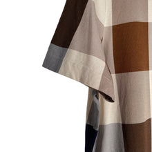 Load image into Gallery viewer, Aquascutum Block Check Short Sleeved Polo - Medium (M) PTP 21"