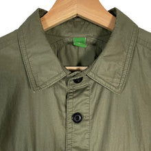 Load image into Gallery viewer, Ma.Strum Green Button Up Multi Pocket Overshirt - Medium (M) PTP 22"