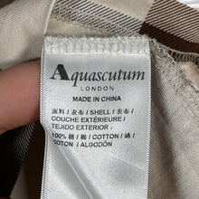 Load image into Gallery viewer, Aquascutum Block Check Short Sleeved T-Shirt - Medium (M) PTP 20.5"