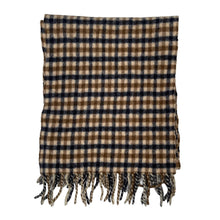 Load image into Gallery viewer, Aquascutum Classic House Check 100% Lambswool Scarf - One Size Fits All