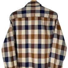 Load image into Gallery viewer, Aquascutum Block Check Long Sleeved Shirt - Medium (M) PTP 20.75"