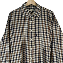 Load image into Gallery viewer, Aquascutum House Check Long Sleeved Shirt - Extra Large (XL) PTP 26"