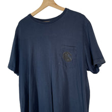Load image into Gallery viewer, C.P Company Navy Blue Short Sleeved Logo T-Shirt - Double Extra Large (XXL) PTP 22"