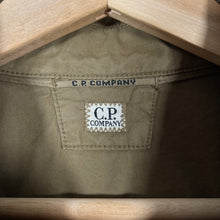 Load image into Gallery viewer, C.P Company Khaki Gabardine Button Up Overshirt - Extra Large (XL) PTP 23"
