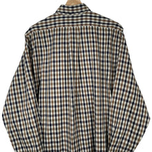 Load image into Gallery viewer, Aquascutum House Check Long Sleeved Shirt - Medium (M) PTP 23"
