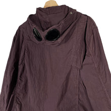 Load image into Gallery viewer, C.P Company Purple Goggle Hooded Overshirt - Triple Extra Large (XXXL) PTP 24.25"