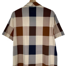 Load image into Gallery viewer, Aquascutum Block Check Short Sleeved Polo - Large (L) PTP 21"