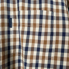 Load image into Gallery viewer, Aquascutum House Check Long Sleeved Shirt - Medium (M) PTP 20.5"