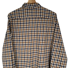 Load image into Gallery viewer, Aquascutum House Check Long Sleeved Shirt - Large (L) PTP 20.5"