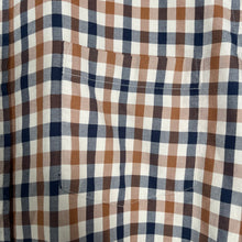 Load image into Gallery viewer, Aquascutum House Check Long Sleeved Shirt - Medium (M) PTP 21"