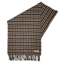 Load image into Gallery viewer, Aquascutum Classic House Check 100% Lambswool Scarf - One Size Fits All