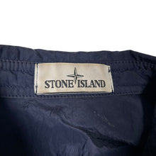 Load image into Gallery viewer, Stone Island Navy Blue Nylon Metal Overshirt - Double Extra Large (XXL) PTP 23"