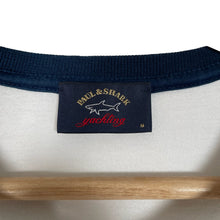 Load image into Gallery viewer, Paul and Shark White Short Sleeved Logo T-Shirt - Medium (M) PTP 19.5"