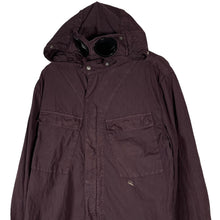 Load image into Gallery viewer, C.P Company Purple Goggle Hooded Overshirt - Triple Extra Large (XXXL) PTP 24.25"