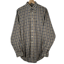 Load image into Gallery viewer, Aquascutum House Check Long Sleeved Shirt - Medium (M) PTP 23"