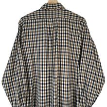 Load image into Gallery viewer, Aquascutum House Check Long Sleeved Shirt - Medium (M) PTP 22.25"