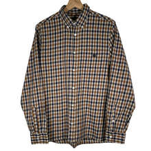 Load image into Gallery viewer, Aquascutum House Check Long Sleeved Shirt - Large (L) PTP 20.5"