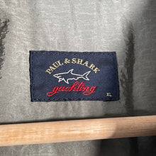 Load image into Gallery viewer, Paul and Shark Green Econyl Nylon Metal Overshirt - Extra Large (XL) PTP 23"