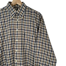 Load image into Gallery viewer, Aquascutum House Check Long Sleeved Shirt - Medium (M) PTP 23"