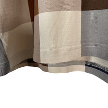 Load image into Gallery viewer, Aquascutum Block Check Short Sleeved T-Shirt - Medium (M) PTP 20.5"