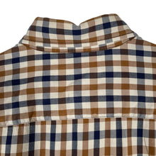 Load image into Gallery viewer, Aquascutum House Check Long Sleeved Shirt - Large (L) PTP 21"