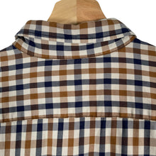 Load image into Gallery viewer, Aquascutum House Check Long Sleeved Shirt - Large (L) PTP 20.5"