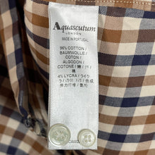 Load image into Gallery viewer, Aquascutum House Check Short Sleeved Shirt - Double Extra Large (XXL) PTP 23.75"