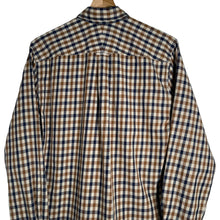 Load image into Gallery viewer, Aquascutum House Check Long Sleeved Shirt - Medium (M) PTP 20.25"