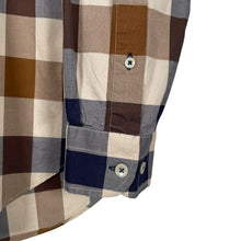 Load image into Gallery viewer, Aquascutum Block Check Long Sleeved Shirt - Medium (M) PTP 20.75"