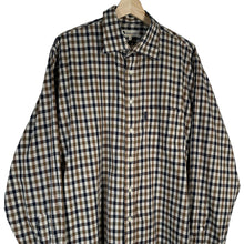 Load image into Gallery viewer, Aquascutum House Check Long Sleeved Shirt - Extra Large (XL) PTP 26"