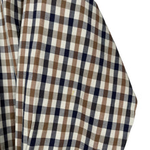 Load image into Gallery viewer, Aquascutum House Check Long Sleeved Shirt - Medium (M) PTP 23"