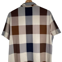 Load image into Gallery viewer, Aquascutum Block Check Short Sleeved Polo - Medium (M) PTP 21"