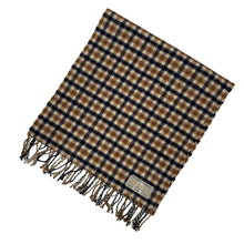 Load image into Gallery viewer, Aquascutum Classic House Check Cashmere / Lambswool Scarf - One Size Fits All
