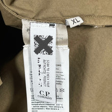 Load image into Gallery viewer, C.P Company Khaki Gabardine Button Up Overshirt - Extra Large (XL) PTP 23"