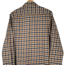 Load image into Gallery viewer, Aquascutum House Check Long Sleeved Shirt - Large (L) PTP 21"