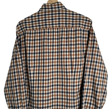 Load image into Gallery viewer, Aquascutum House Check Long Sleeved Shirt - Medium (M) PTP 21"