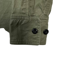 Load image into Gallery viewer, Ma.Strum Green Button Up Multi Pocket Overshirt - Medium (M) PTP 22"