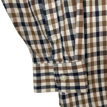 Load image into Gallery viewer, Aquascutum House Check Long Sleeved Shirt - Extra Large (XL) PTP 26"