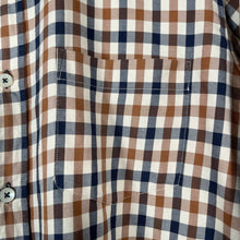 Load image into Gallery viewer, Aquascutum House Check Long Sleeved Shirt - Medium (M) PTP 21.25"