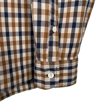 Load image into Gallery viewer, Aquascutum House Check Long Sleeved Shirt - Large (L) PTP 21"