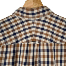 Load image into Gallery viewer, Aquascutum House Check Long Sleeved Shirt - Medium (M) PTP 20.5"