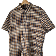 Load image into Gallery viewer, Aquascutum House Check Short Sleeved Shirt - Double Extra Large (XXL) PTP 23.75"