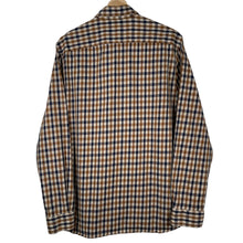 Load image into Gallery viewer, Aquascutum House Check Long Sleeved Shirt - Large (L) PTP 21"