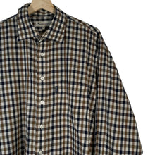 Load image into Gallery viewer, Aquascutum House Check Long Sleeved Shirt - Extra Large (XL) PTP 26"