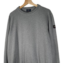 Load image into Gallery viewer, Paul and Shark Grey Crew Neck Sweater - Large (L) PTP 22"