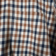 Load image into Gallery viewer, Aquascutum House Check Long Sleeved Shirt - Medium (M) PTP 21"
