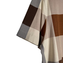 Load image into Gallery viewer, Aquascutum Block Check Short Sleeved Polo - Large (L) PTP 21.25"