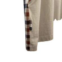 Load image into Gallery viewer, Aquascutum House Check / Beige Short Sleeved Polo - Extra Large (XL) PTP 23"