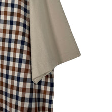 Load image into Gallery viewer, Aquascutum House Check / Beige Short Sleeved Polo - Extra Large (XL) PTP 23"